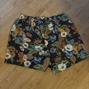 BDG Black Floral Women's Shorts